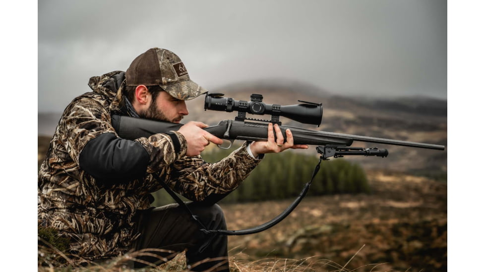 Wulf Optics Defender 4.8-26x56 Rifle Scope, 34mm Tube, First Focal Plane, MOA Reticle, Black, WU9150