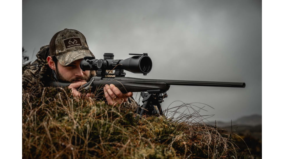 Wulf Optics Defender 4.8-26x56 Rifle Scope, 34mm Tube, First Focal Plane, MOA Reticle, Black, WU9150