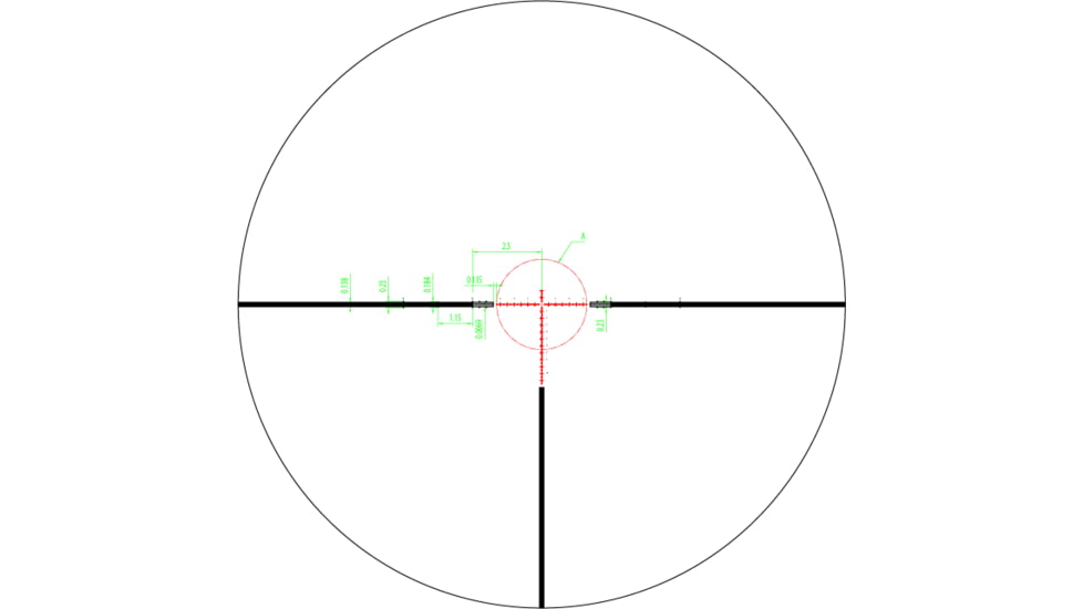 Wulf Optics Defender 4.8-26x56 Rifle Scope, 34mm Tube, First Focal Plane, MOA Reticle, Black, WU9150