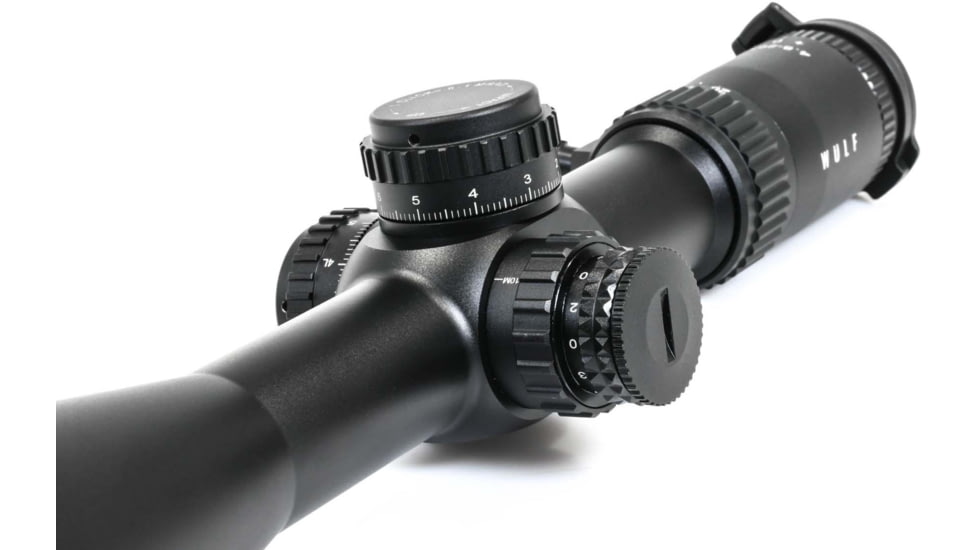 Wulf Optics Defender 4.8-26x56 Rifle Scope, 34mm Tube, First Focal Plane, MOA Reticle, Black, WU9150