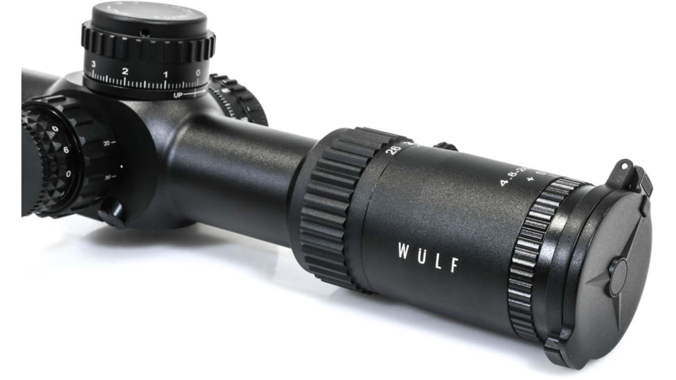 Wulf Optics Defender 4.8-26x56 Rifle Scope, 34mm Tube, First Focal Plane, MOA Reticle, Black, WU9150