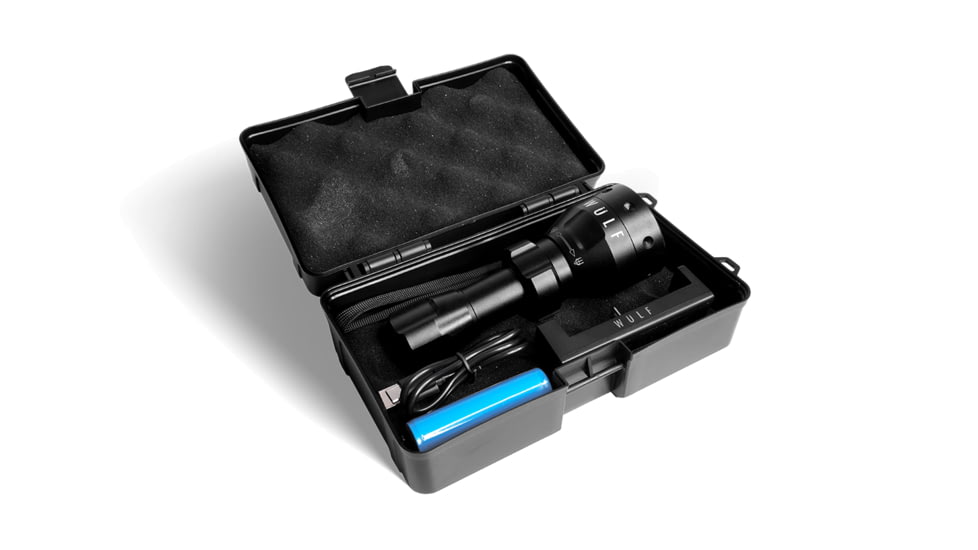 Wulf Optics FIIR LED 940NM IR 50mm Illuminator, Black, WU4007