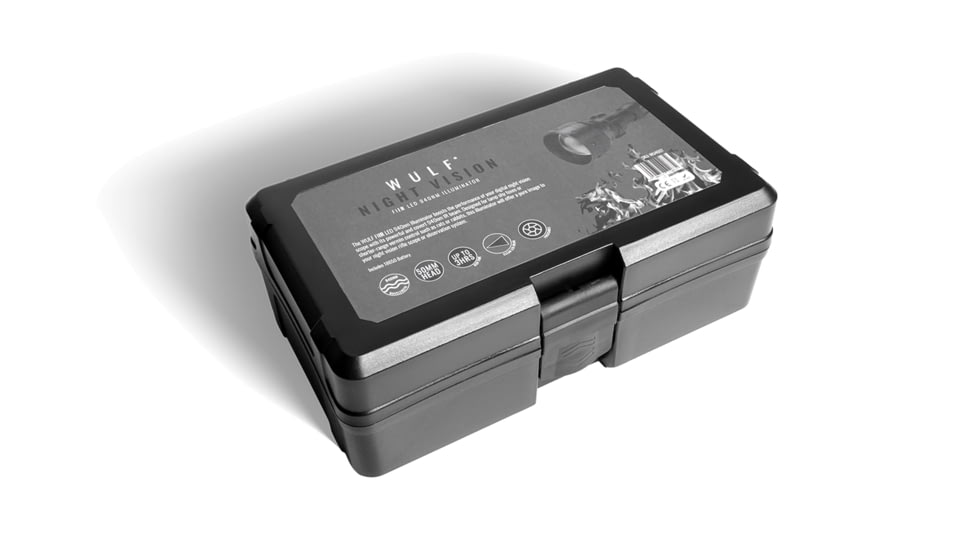 Wulf Optics FIIR LED 940NM IR 50mm Illuminator, Black, WU4007