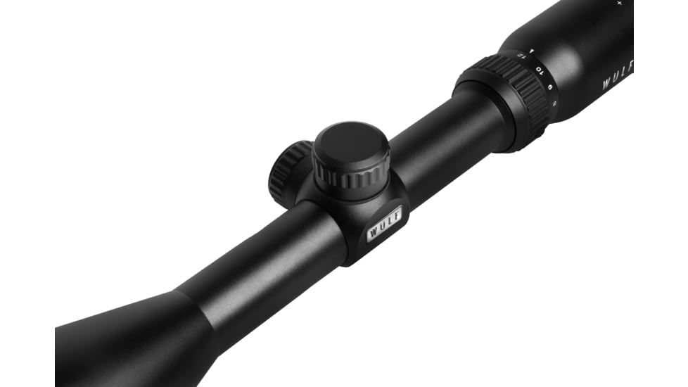 Wulf Optics Fireball 2-7x32 AO Rifle Scope , 1in Tube, Second Focal Plane, Half Mil-Dot Reticle, Black, WU9102