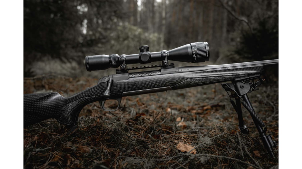 Wulf Optics Fireball 3-9x40 AO Rifle Scope, 1in Tube, Second Focal Plane, Half Mil-Dot Reticle, Black, WU9100