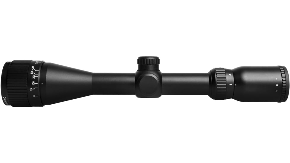 Wulf Optics Fireball 3-9x40 AO Rifle Scope, 1in Tube, Second Focal Plane, Half Mil-Dot Reticle, Black, WU9100
