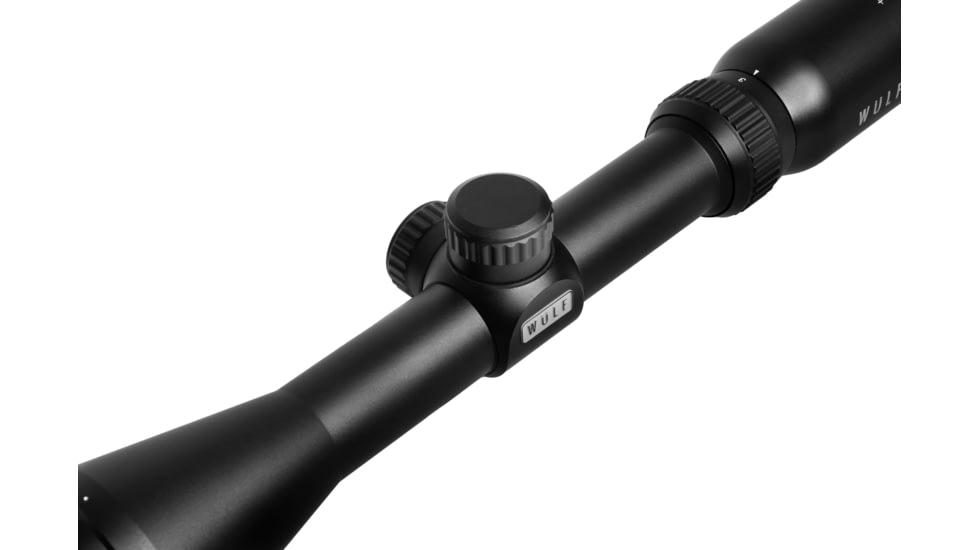 Wulf Optics Fireball 3-9x40 AO Rifle Scope, 1in Tube, Second Focal Plane, Half Mil-Dot Reticle, Black, WU9100