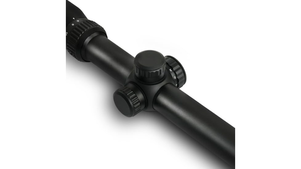 Wulf Optics Fireball LR 6-24x50mm 1 inch Tube Rifle Scope, Second Focal Plane, Half Mil-Dot Reticle, Black, WU9117