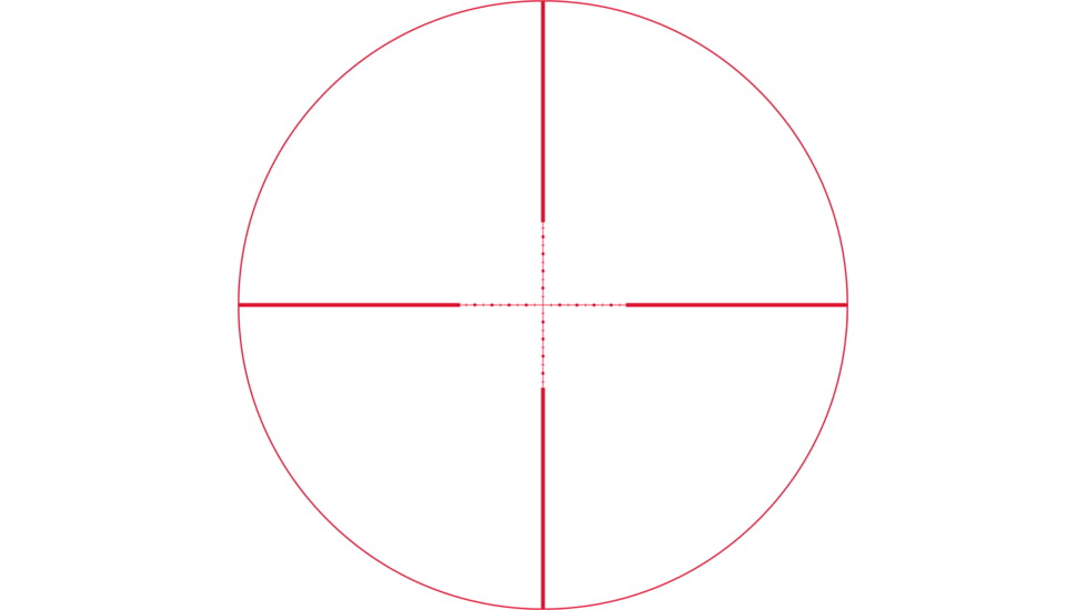 Wulf Optics Fireball LR 6-24x50mm 1 inch Tube Rifle Scope, Second Focal Plane, Half Mil-Dot Reticle, Black, WU9117