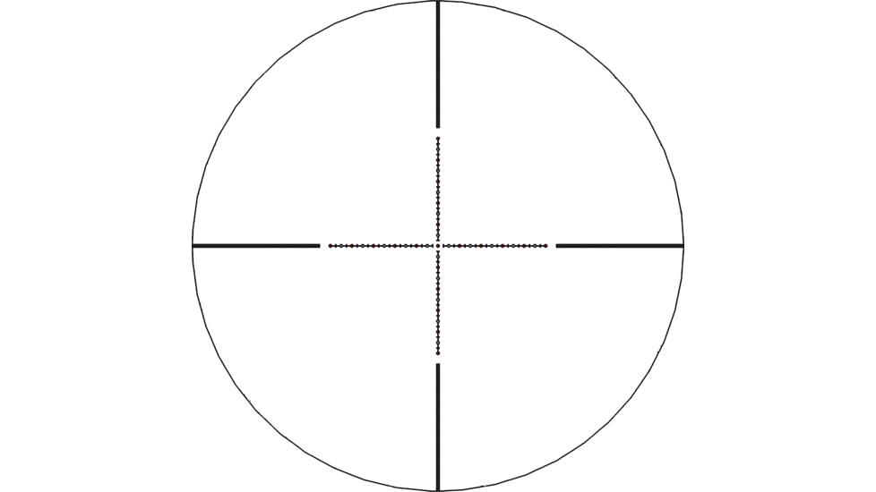 Wulf Optics Hurricane 4.5-18x50 Rifle Scope, 30mm Tube, Second Focal Plane, Red/Green Half Mildot Reticle, Black, WU9104