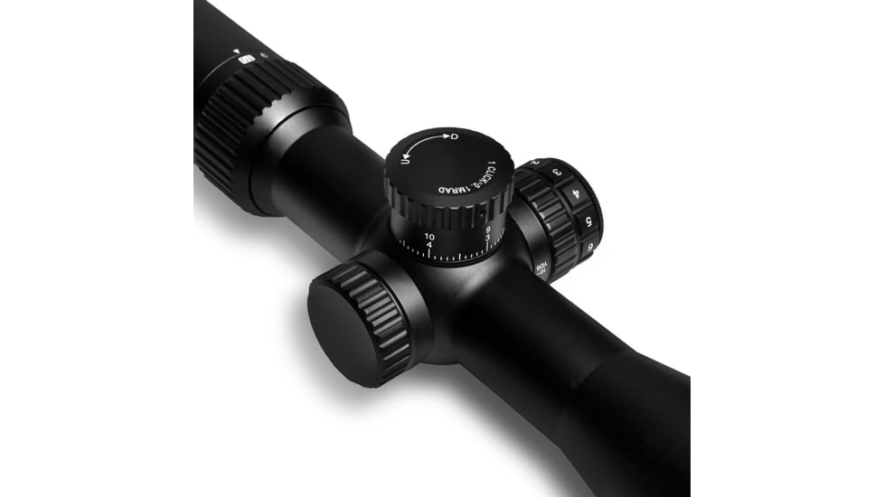 Wulf Optics Hurricane Compact 3-10x40mm 30mm Tube Rifle Scope, Second Focal Plane, W-MIL1 Illuminated Reticle, Black, WU9114