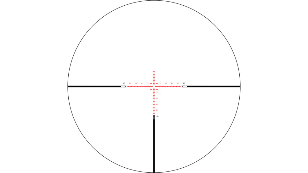 Wulf Optics Hurricane Compact 4-14x44mm 30mm Tube Rifle Scope, Second Focal Plane, W-MIL1 Illuminated Reticle, Black, WU9115