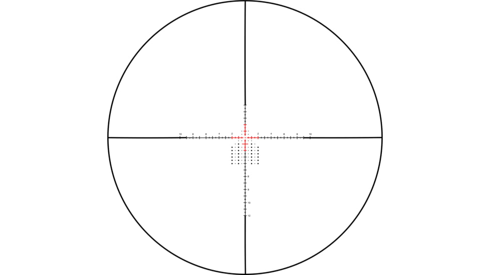Wulf Optics Hurricane Compact Pro 3-10x40mm 30mm Tube Rifle Scope, Second Focal Plane, HFT-Pro Reticle, Black, WU9120