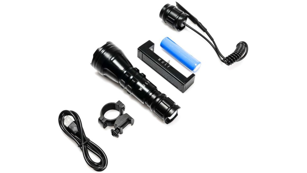 Wulf Optics IR400 Illuminator, IR850, Black, WU4002