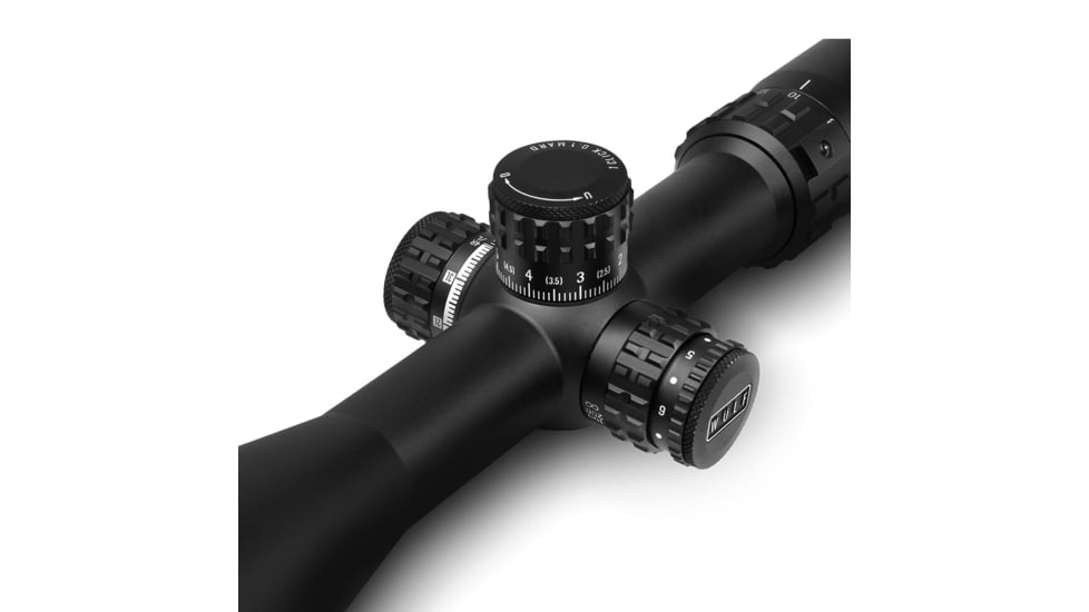 Wulf Optics Lightning 30E 4-16x50 30mm Tube Rifle Scope, Second Focal Plane, Etched W-MIL2, Black, 30mm, WU9118