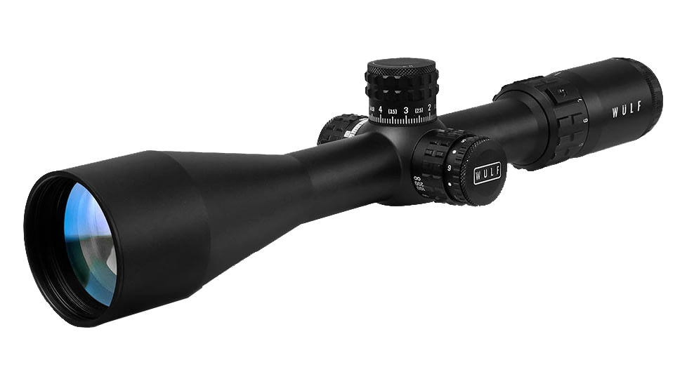Wulf Optics Lightning 30E 4-16x50 30mm Tube Rifle Scope, Second Focal Plane, Etched W-MIL2, Black, 30mm, WU9118