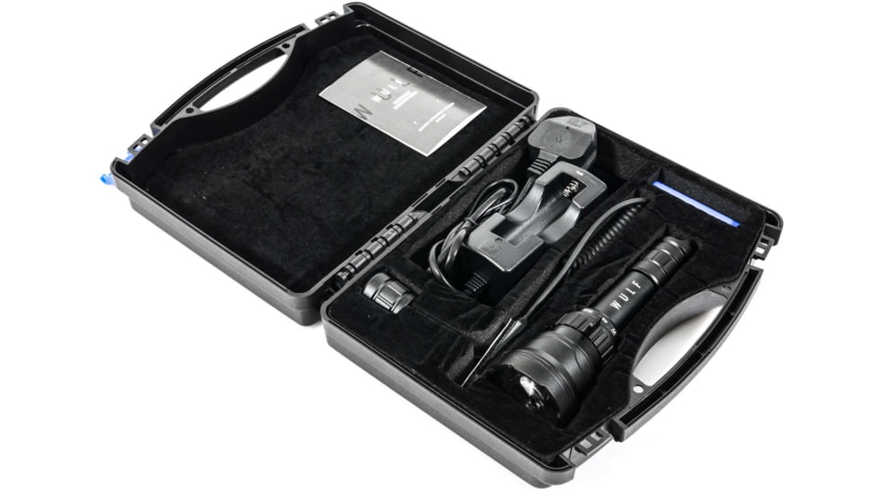 Wulf Optics ShadowLux Torch, 850nm, IR 940nm IR, White Light, Black, WU4003