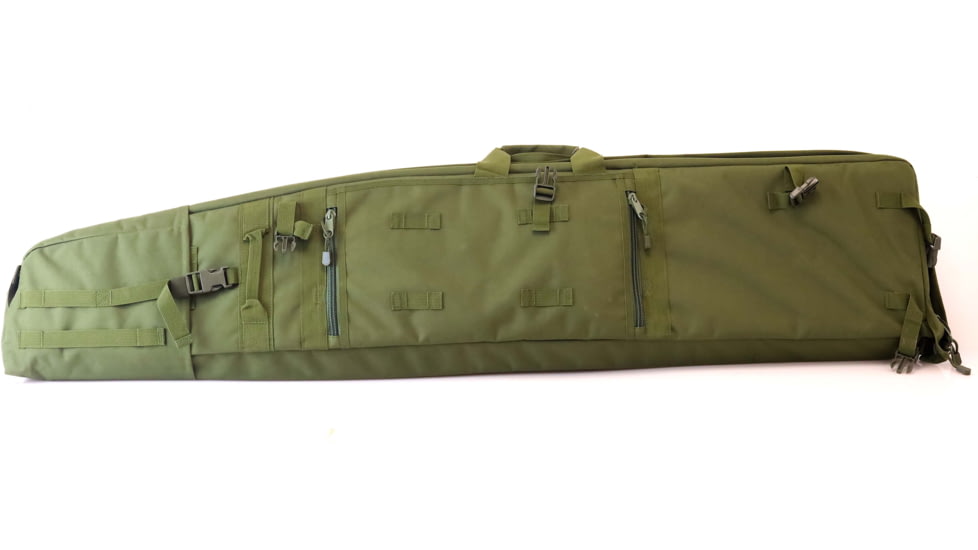 Wulf Optics Tactical Sniper Drag Bag, 53 inch, Tan, WU110