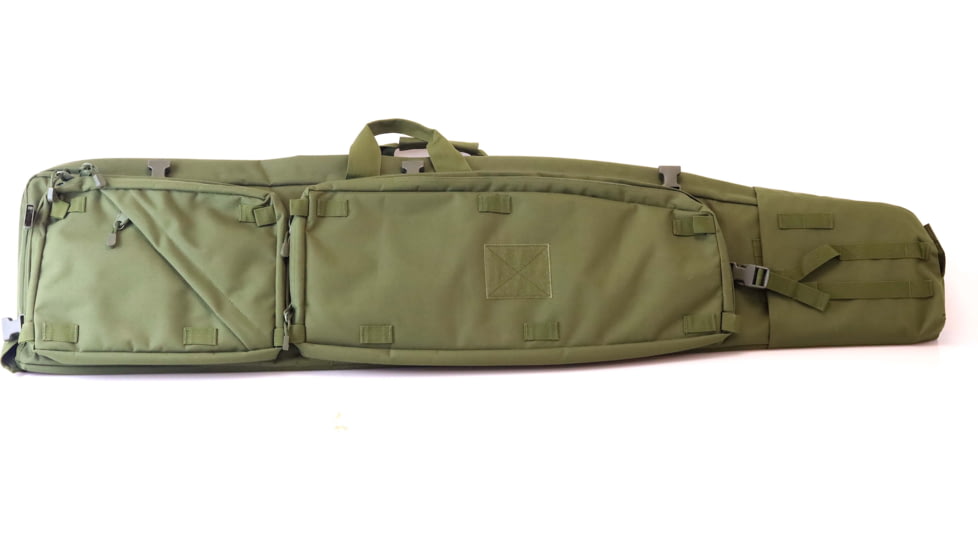 Wulf Optics Tactical Sniper Drag Bag, 53 inch, Tan, WU110