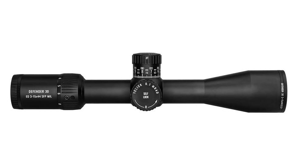 Wulf Optics Defender 30 3-15x44mm 30mm Tube Second Focal Plane Rifle Scope