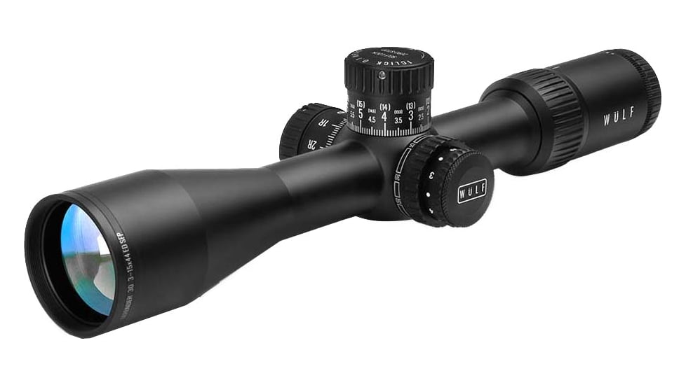 Wulf Optics Defender 30 3-15x44mm 30mm Tube Second Focal Plane Rifle Scope