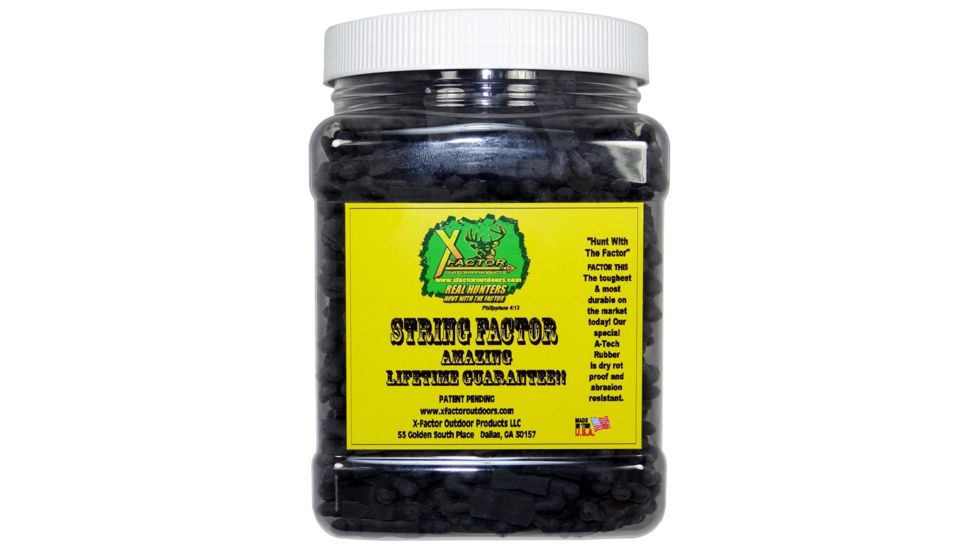 X Factor String Factor, Black 500 pk. SK-1614B