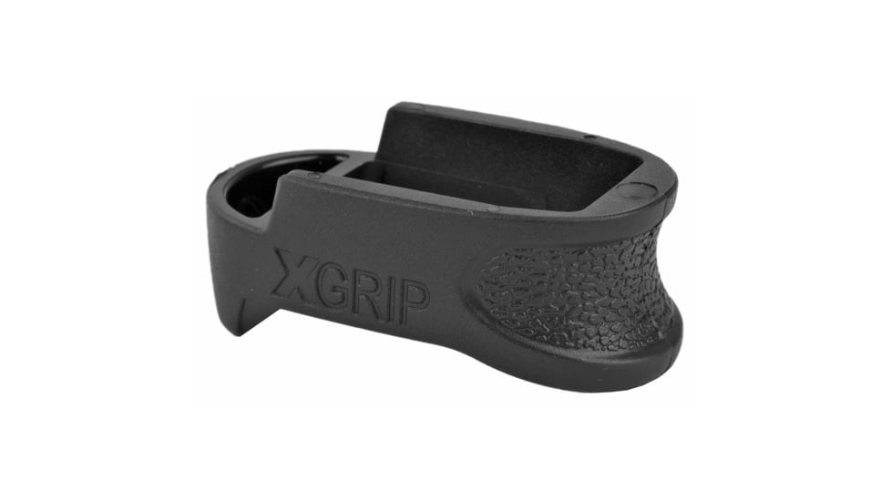 X-GRIP Magazine Spacer, Fits S&amp;W M&amp;P Compact 9mm 2.0, 9MM/40S&amp;W, Adds 3 Rounds, Black, SWMPC2.0