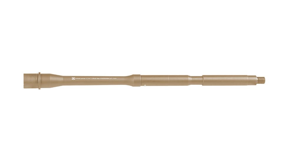 X Products Lawman Side Charging Upper 5.56mm NATO 16 Inch Barrel Salt Bath Nitride Finish 14 Inch Viper Rail System With M-Lok Mounting Flat Dark Earth Cerakote Finish