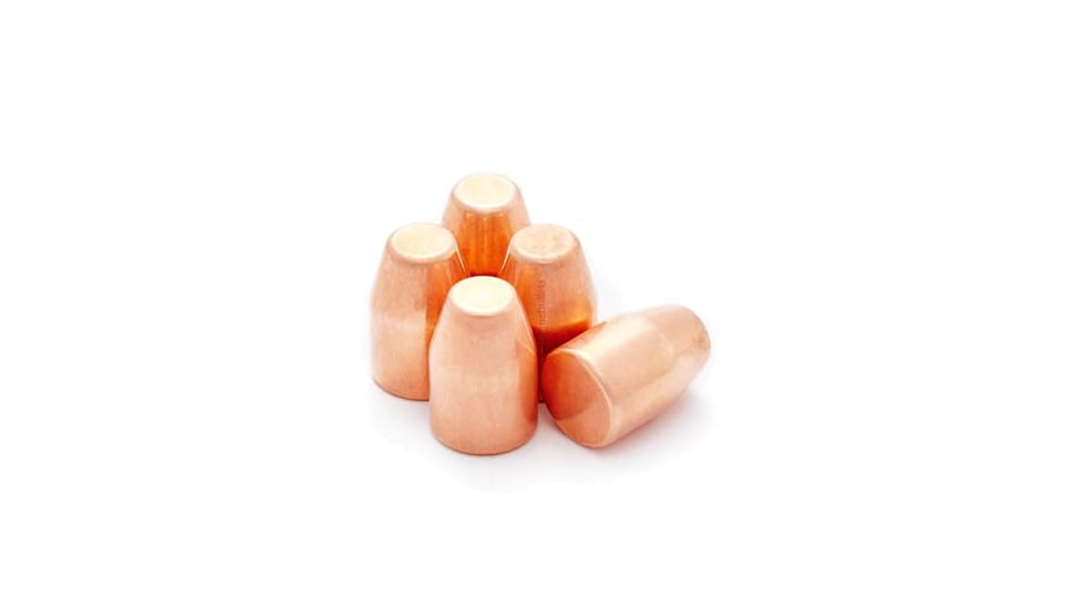 X-Treme Bullets 9mm Luger 124 Grain Flat Point Pistol Ammo, 500 Rounds, XB9F124B500