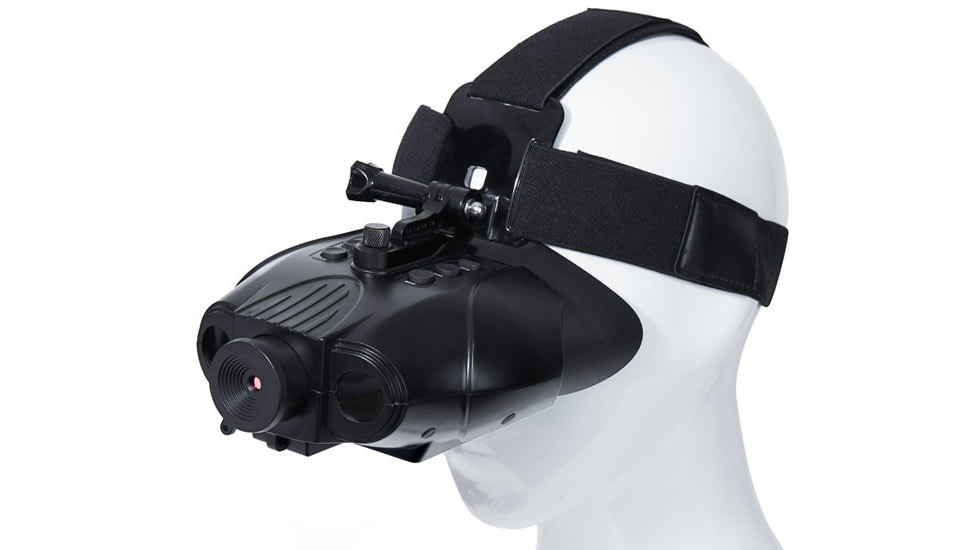X-Vision Hands Free Deluxe Sniper Digital Nightvision Binocular, Black, XANB50