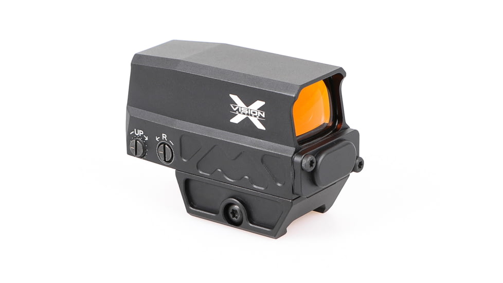 X-Vision HIIT 1x Red Dot Sight, 2 MOA/65 MOA, Picatinny, Unlimited, Black, Small, HRD1