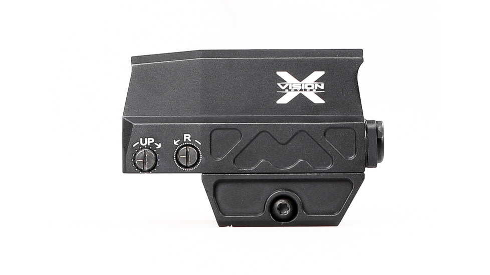 X-Vision HIIT 1x Red Dot Sight, 2 MOA/65 MOA, Picatinny, Unlimited, Black, Small, HRD1