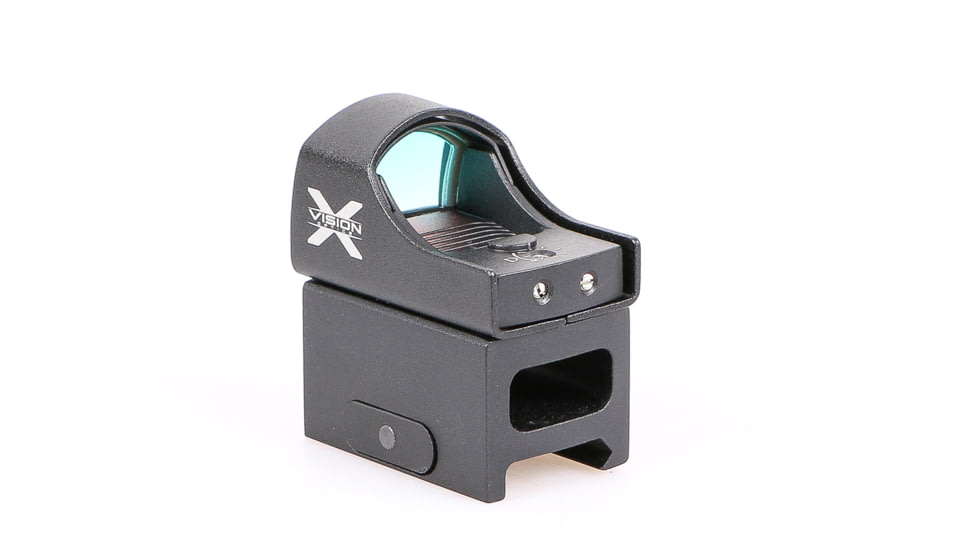 X-Vision Micro HIIT 1x Red Dot Sight, 3 MOA, Picatinny, Black, Small, MHRD1