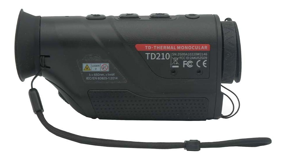 X-Vision Sensor 1.8-3.6x10mm 256x192 Thermal Mono, Black, Small, TM50