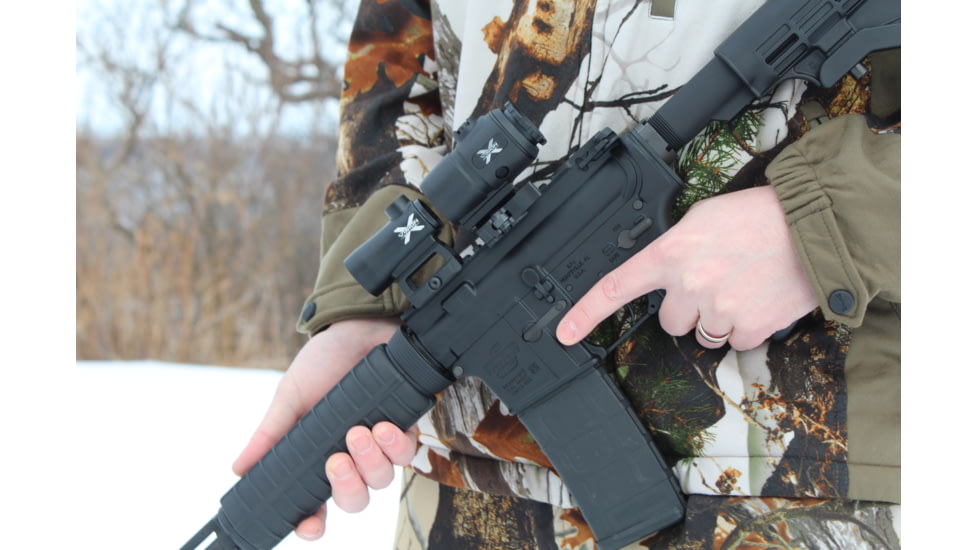 X-Vision ZONE 1x Red Dot Sight, 2 MOA Dot, Black, Small, ZRD1