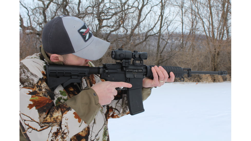 X-Vision ZONE 1x Red Dot Sight, 2 MOA Dot, Black, Small, ZRD1