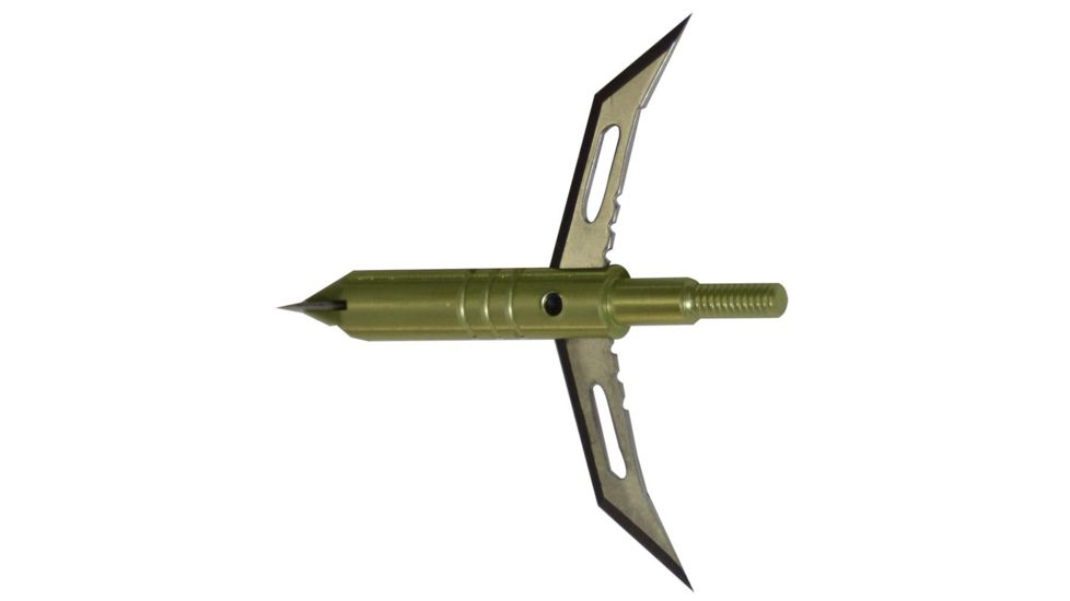 Xecutioner Broadhead, Expandable Green 100 gr. 4 pk. 6034