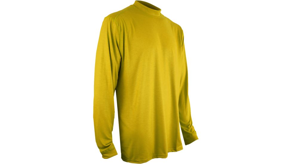 XGO Flight Deck LS Crew Neck, Yellow, Small, 1F11K-S-41