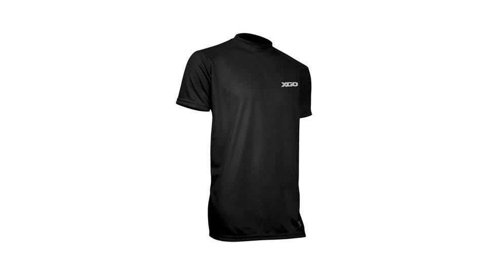 XGO Life Phase 1 Relaxed Fit Promo Performance T Shirt, Black, S 1G16M-P-S-60
