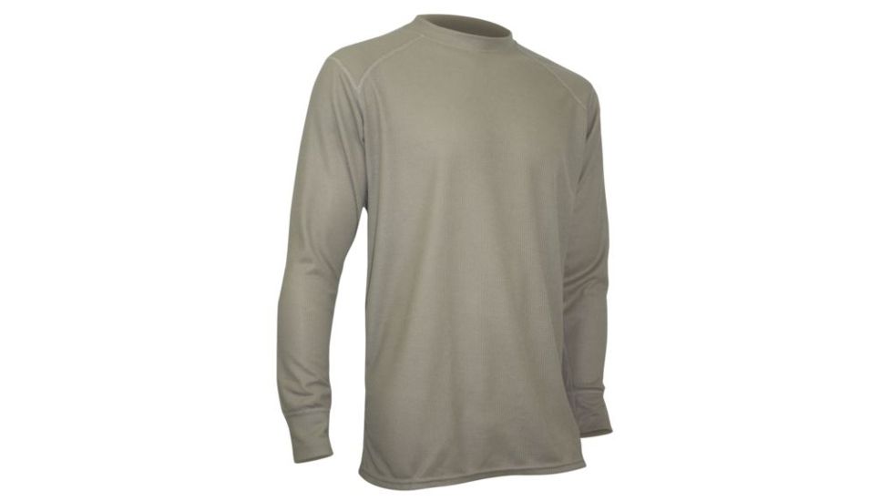 XGO Mens Phase 2 Performance Long Sleeve Crew, Desert Sand, 2XL 2GB11A-2XL-700