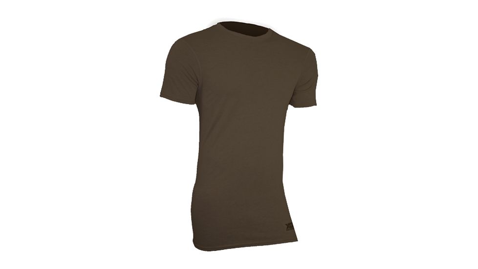 XGO Mens Phase 3 Flame Retardant Compression Short Sleeve T Shirt, Coyote, 2XL 3FX56M-2XL-79