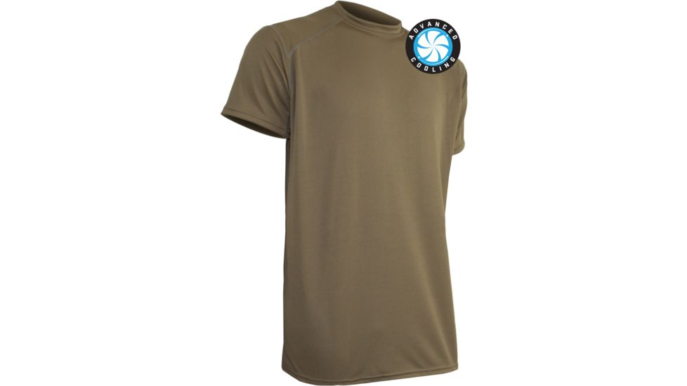 XGO Phase 1 Relaxed Fit Large Logo Promo T-Shirt, Tan 499, 2XL, 1G16M-P1-2XL-499