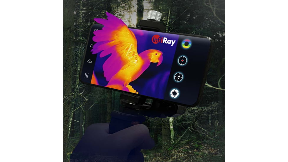 Xinfrared Cell Thermal Camera, 2-15x Zoom, Black, Medium, T3