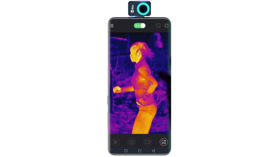 Xinfrared Cell Thermal Camera, 9mm Ultra-Slim, Silver, Medium, P2