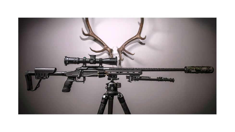 XLR Element 3.0 Magnesium Chassis Package, Remington 700 SA, w/ Smoke Carbon Buttstock, Satin, Black, 2060