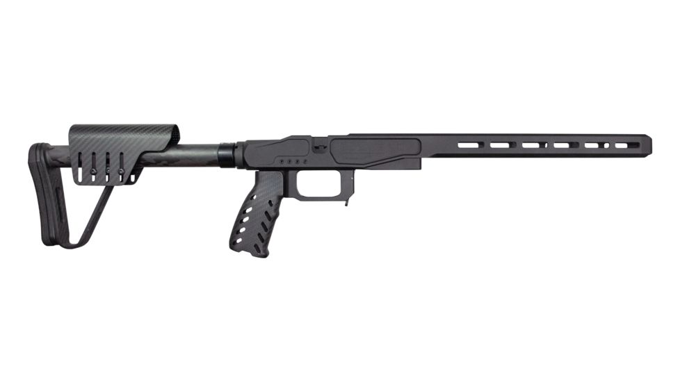 XLR Element 3.0 Magnesium Chassis Package, Remington 700 SA, w/ Smoke Carbon Buttstock, Satin, Black, 2060