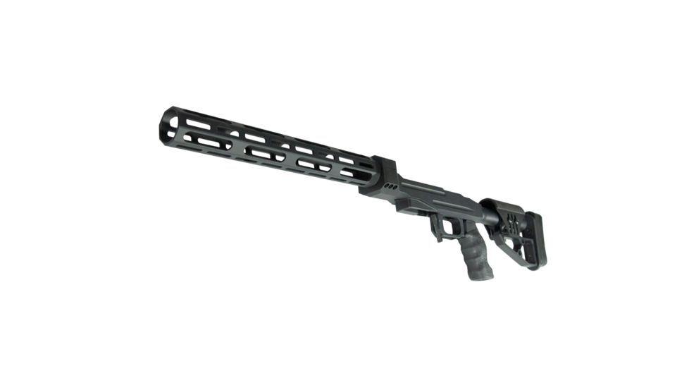 XLR Evolution Chassis Package, Remington 700 SA, w/ TR-2 Buttstock &amp; Ergo Tactical Deluxe Grip, Black, 2080