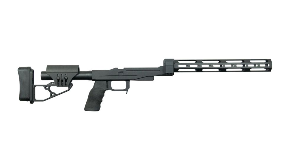XLR Evolution Chassis Package, Remington 700 SA, w/ TR-2 Buttstock &amp; Ergo Tactical Deluxe Grip, Black, 2080