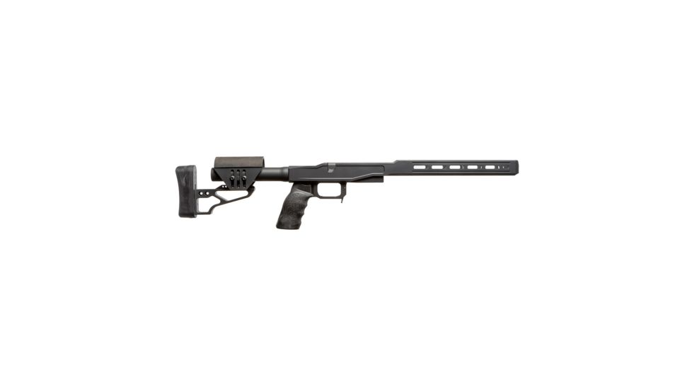 XLR M-LOK Element Chassis w/ Tactical Lite Buttstock, Remington 700 Short Action, Left Hand, Black, Large, 2008