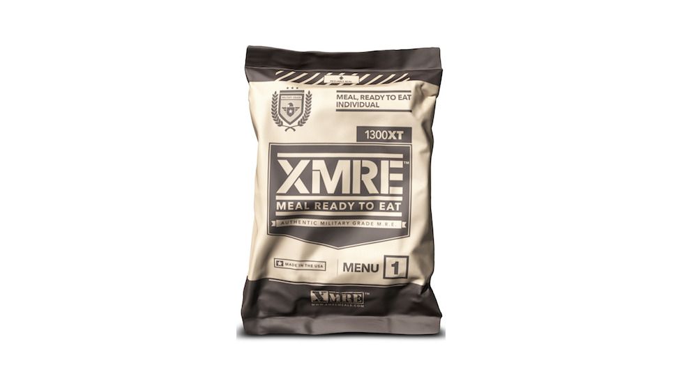 XMRE 1300XT Single Beef Meal, 13 inches x 8 inches x 2 inches XMRE1H-M